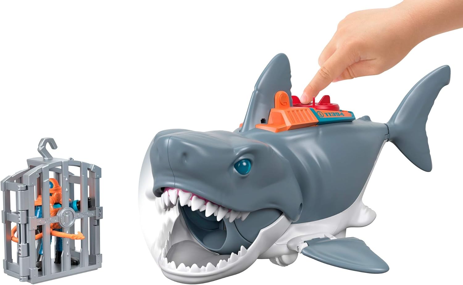 imaginext mega bite shark