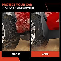 A-Premium Set of 4PCS Mud Flaps Splash Guards