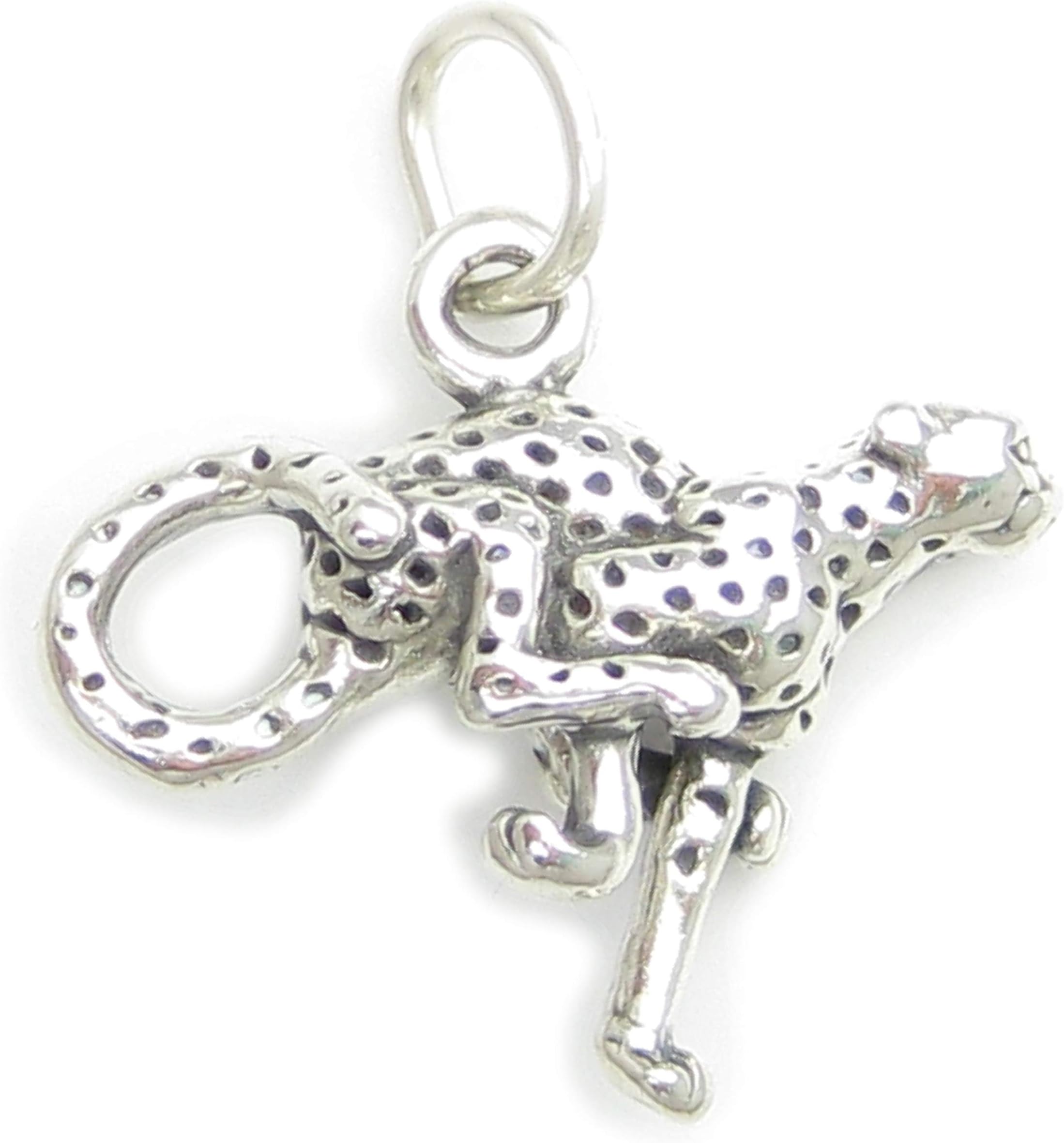 Maldon JewelleryCheetah sterling silver charm .925 x 1 Big Cat Cheetahs Cheeta charms