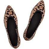 Frank Mully Womens Pointed Toe Flats Knit Dress Shoes Comfort Women Shoes Softable