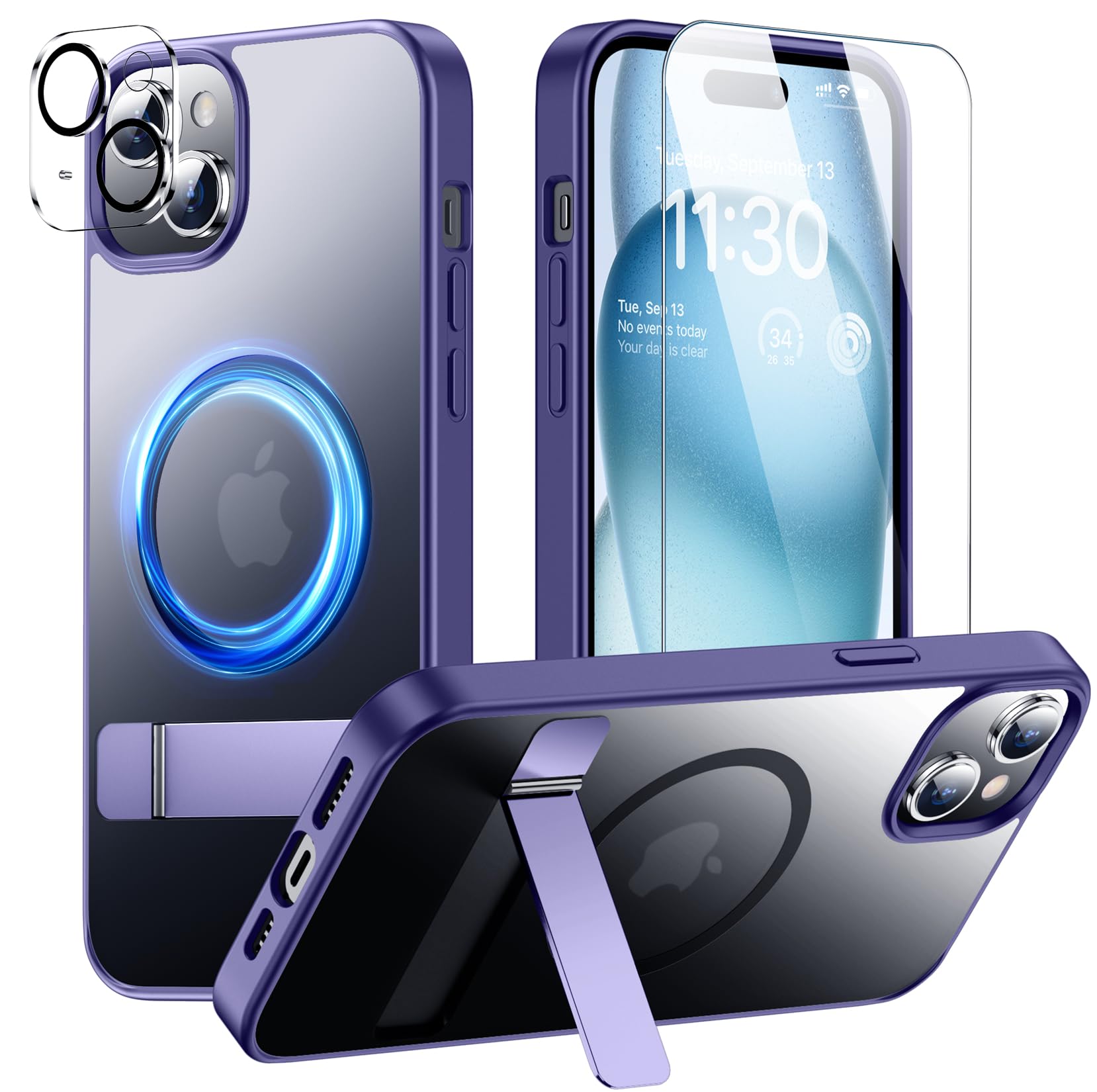 SPIDERCASE Magnetic for iPhone 15 Plus Case/iPhone