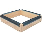Okuyonic Punch Needle Frame, Sturdy Stable Easy Assembly Rug Hooking Frame with Screws for Tufting
