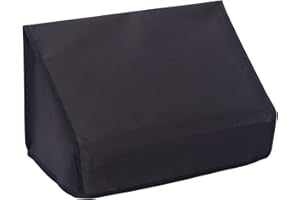 Black Nylon Scanner Dust Cover Compatible with Epson WorkForce ES-580w and Epson RapidReceipt RR-600WR Scanners, Double Stitc