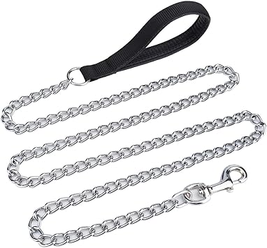 chain dog leash 6ft