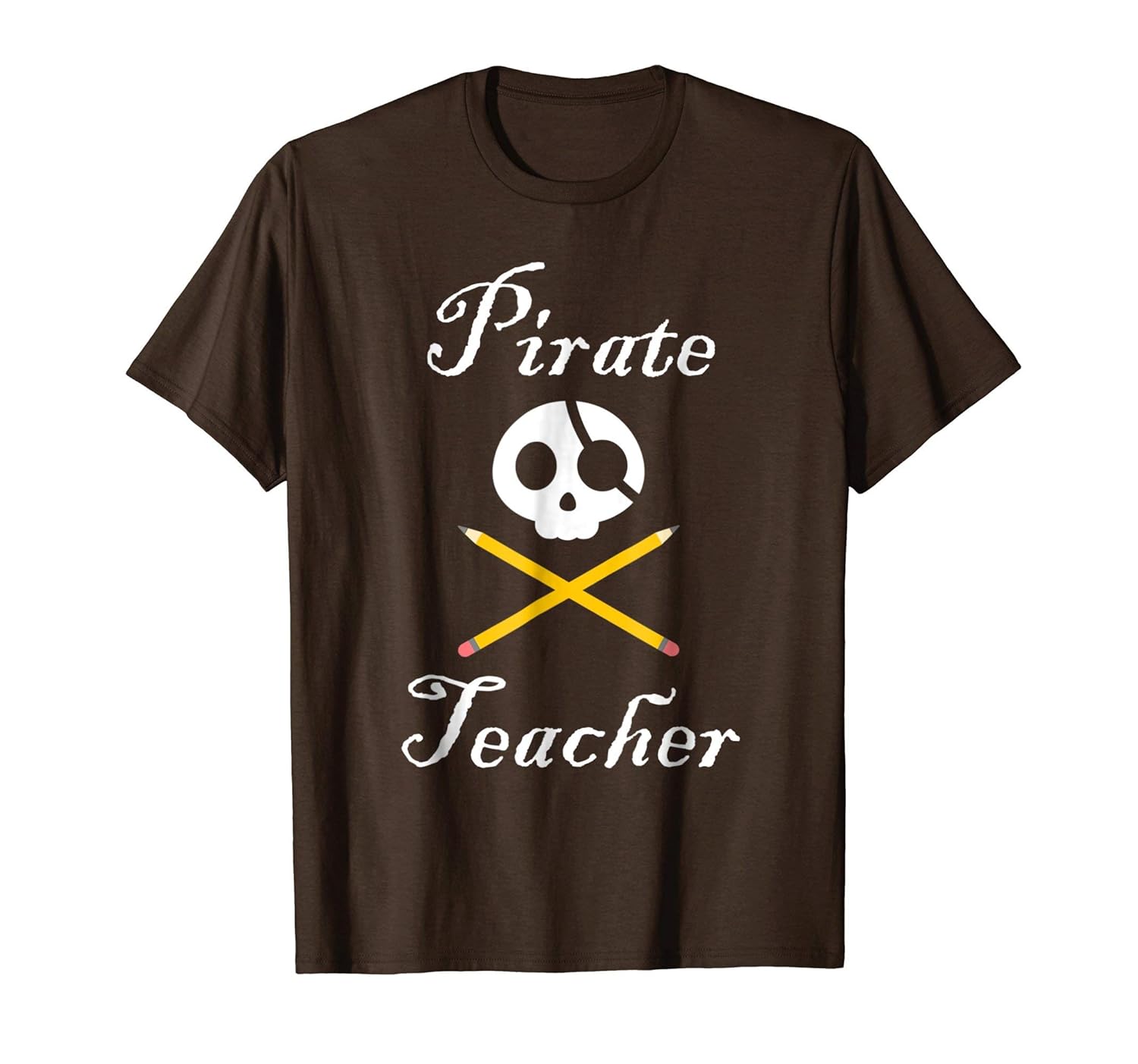 Pirate Teacher Halloween T-shirt-ANZ
