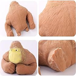 Squeeze Toy, Squishy Monkey Toy,Stretchy Glue-Sand
