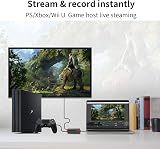 TreasLin HD Capture Card 1080P60 USB Live Streaming for PS4 Switch OBS view 3