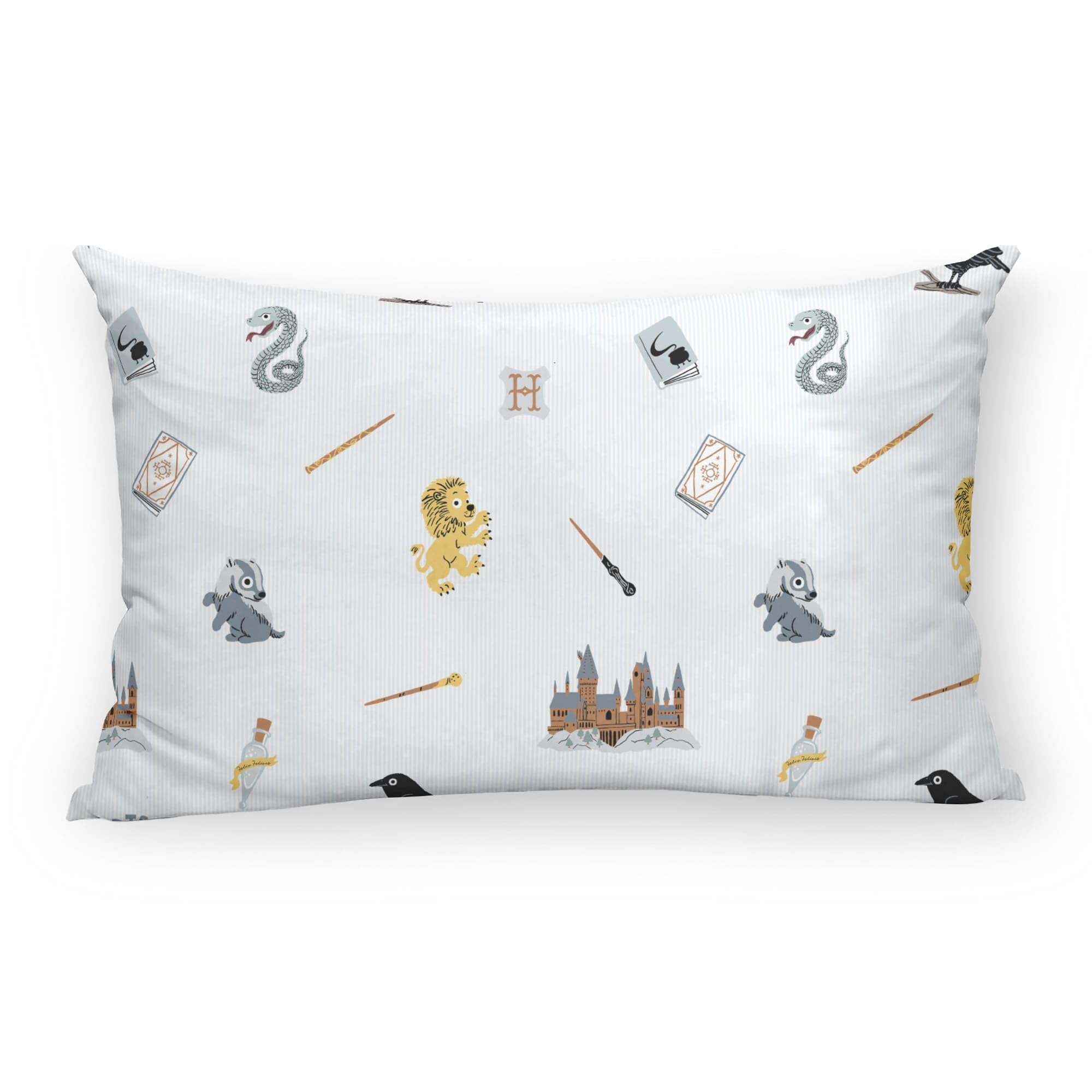 BELUM | Harry Potter Cushion Cover, 100% Cotton Cushion Cover 30 x 50 cm Model Sweet Hogwarts C