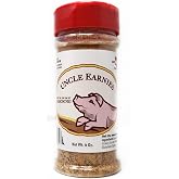 Single Bottle of Barbecue Seasoning Uncle Earnies (6oz, Beef and Brisket Seasoning)