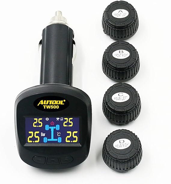 AUTOOL Wireless Tire Pressure Monitoring System Real Time Auto TPMS