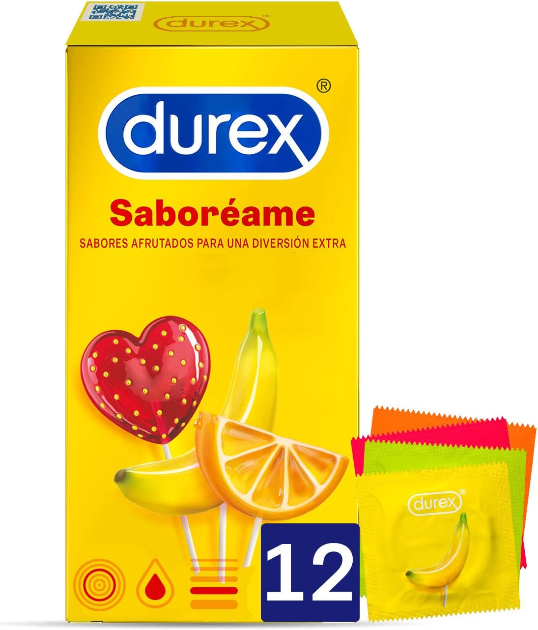 DUREX preservativos pleasurefruits caja 12 uds: Amazon.es: Salud y cuidado personal