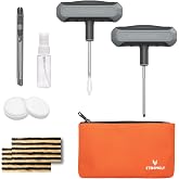 ETENWOLF Flat Tire Repair Kit with Plugs 16 Pcs, Heavy Duty Tire Plug Kit | for Car, Motorcycle, ATV, Jeep, Truck, Tractor, SUV