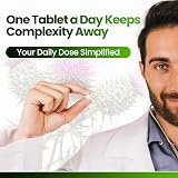 Red Label Health Milk Thistle 4000mg High Strength 365 Tablets Vegan UK Made view 8