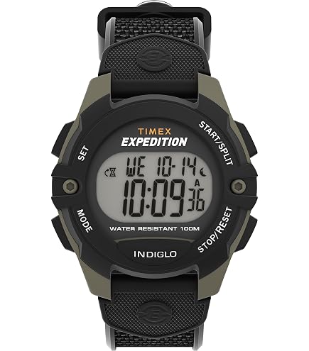 Amazon.com: Timex Men's T5K463 Expedition Atlantis 40mm Black