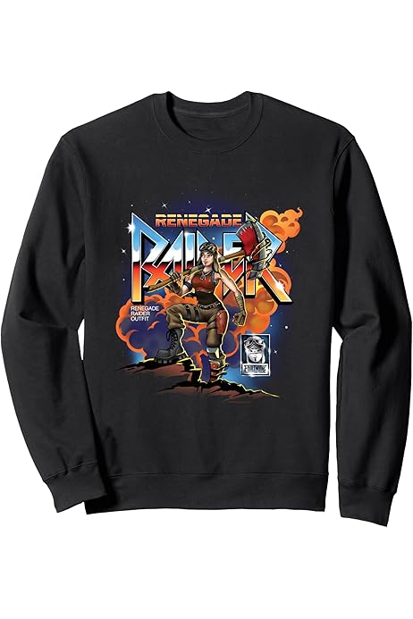 Amazon.com: Fortnite Renegade Raider Powerful Outfit Big Chest Poster  Pullover Hoodie : Clothing, Shoes \u0026 Jewelry