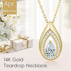 Kstyle Birthday Gifts for Women 14K Gold Diamond