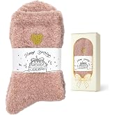 Coral Fleece Cloud Fuzzy Socks for Women Ultra-Soft Gifts for Women | A thoughtful gift for women; With ultra-soft fuzzy socks; Gift Box Package; Ready to Gift