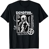Marvel Studios Deadpool &amp; Wolverine Maximum Effort Chalk Art T-Shirt