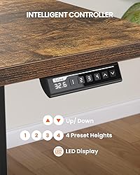 ErGear Electric Standing Desk, 55 x 27.5