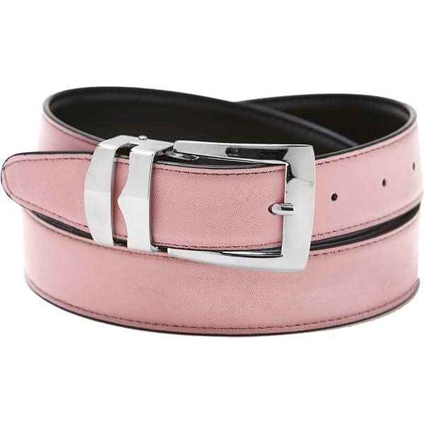 Concitor Reversible Belt Bonded Leather Removable Silver