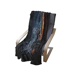 Ambesonne Guitar Soft Flannel Fleece Throw