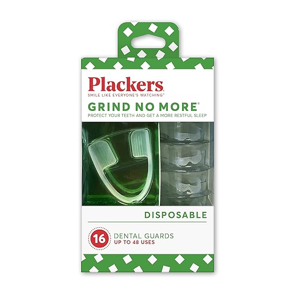 PLACKERS GRIND NO MORE NIGHT GUARD, NIGHTTIME PROTECTION...