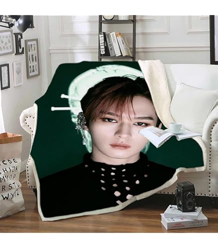 Stray Kids Lee Felix Blanket Ultra-Soft Micro Fleece Blankets