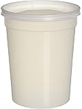 Reditainer Extreme Freeze Deli Food Containers with Lids, 32-Ounce, 24-Pack