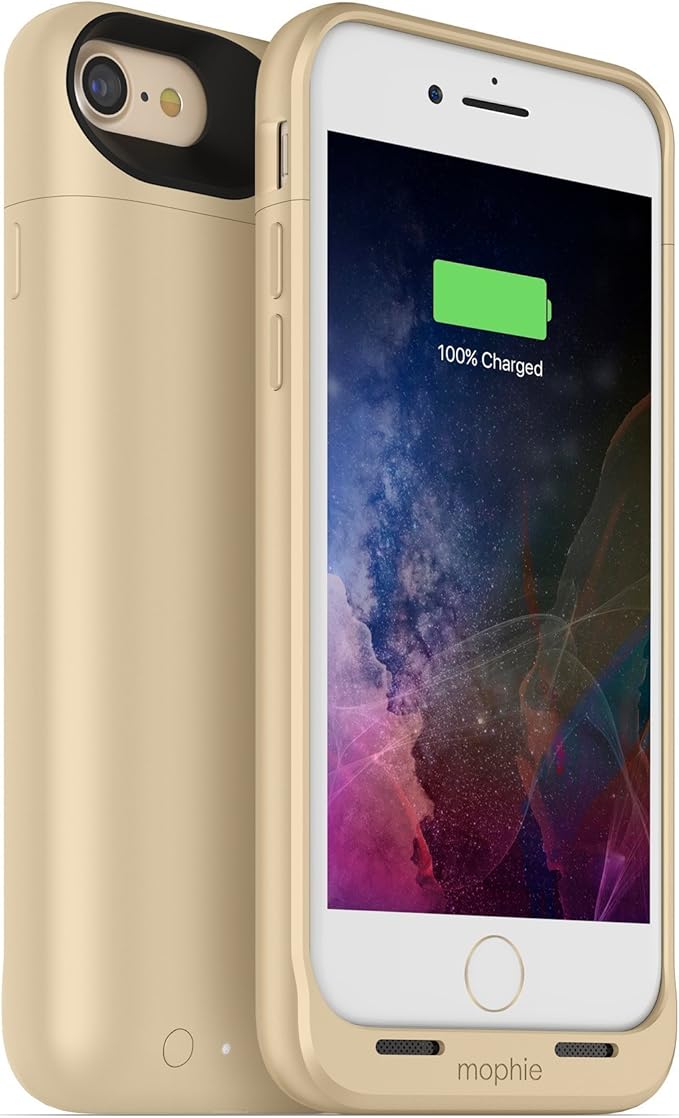 Amazon Mophie ジュースパック エア保護バッテリーケース Apple Iphone用 認定リファービッシュ品 Iphone 7 8 3781 Jpa Ip7 Gld Cr 携帯電話 スマートフォン 通販