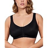 HSIA Minimizer Bra for Women - Plus Size Lace Bra Women's Full Coverage Unlined Underwire Bra for Heavy Breast