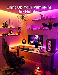 Govee LED Strip Lights RGBIC, 16.4ft Bluetooth