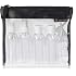 AYNKH Transparente Reise-Kulturbeutel – 3er-Set, 20x20 Cm, 1 Liter, Für Flughafen-Sicherheit