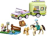 LEGO Friends Horse & Baby Foal Trailer 42695 Playset with 4 Figures view 9