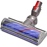 Upgrade Anti-Tangle Replacement Vacuum Head for Dyson V7, V8, Cyclone V10, V11, V15 Cordless Vacuum Cleaners, Quick Release Motor-Head Brush Roller for Dyson Vacuum Attachments Parts