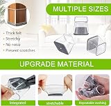 GICUNK 32Pcs Chair Leg Protectors Large 26-39mm Silicone Floor Sliders view 6