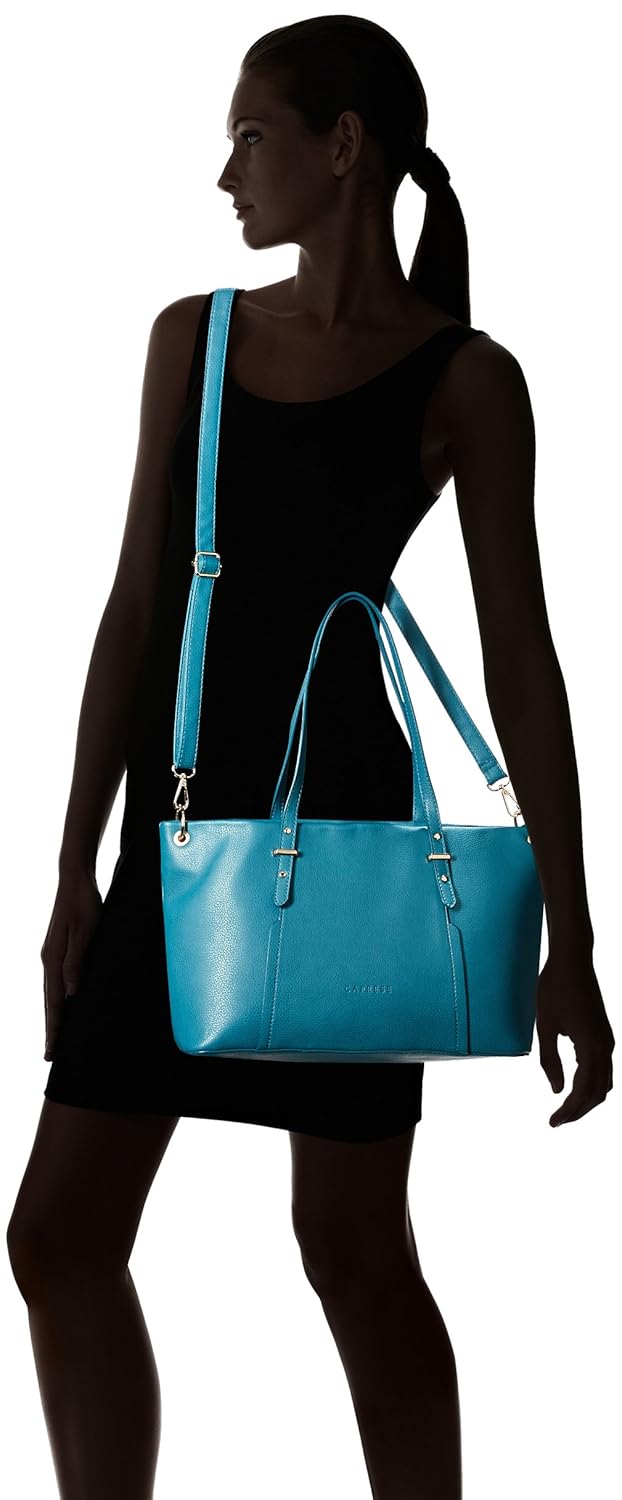 caprese women's satchel (teal)
