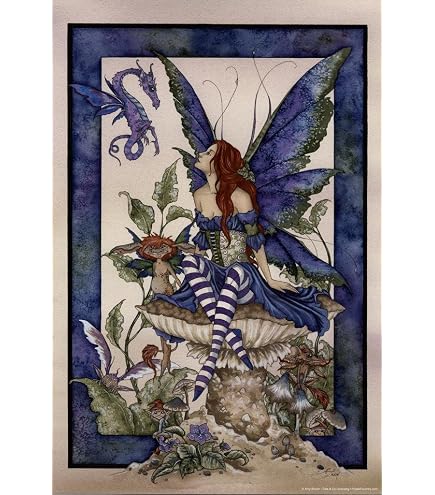Amazon.com: Hope by Nene Thomas Winter Fairy Woods Snow Dark Trees
