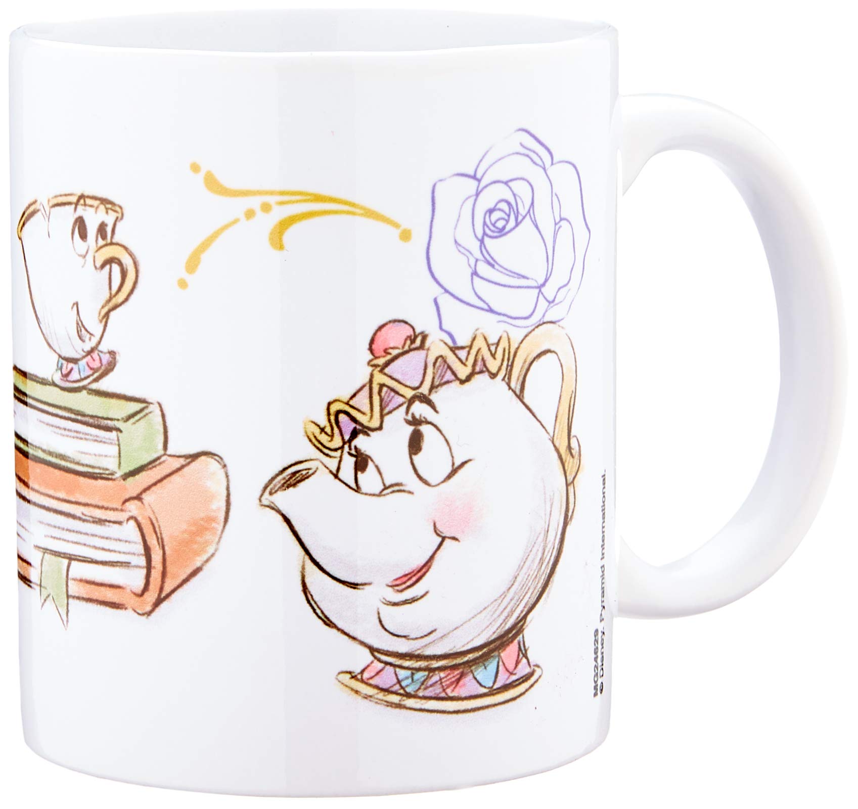 Pyramid International AFMG24629 Beauty and the Beast (Chip Enchanted) Official Boxed Ceramic Coffee/Tea Mug, Paper, Multi-Colour, 11 x 11 x 1.3 cm