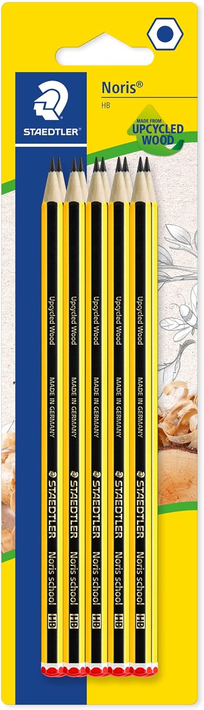 Staedtler Noris 121-2 HB Pencils Pack 10 Black Graphite