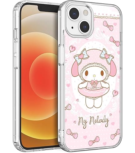 Amazon.com: My Melody Character Front and Back Case for iPhone 13
