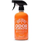 ANGRY ORANGE Pet Odor Eliminator for Dog and Cat Urine, Orange Rush, 24 oz | Eliminates Carpet Stains, and Strong Smells, Made in USA, for Carpets, Bedding, Vehicles and Litter Boxes