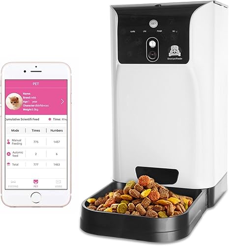 Amazon Com Z Ben Automatic Smart Pet Feeder With Wireless Camera