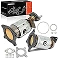 A-Premium Front and Rear Catalytic Converter Kit Direct-Fit Compatible with Ford Fusion, Edge, Taurus, Taurus X, Flex & Lincoln MKZ, MKX, MKS & Mazda CX-9 & Mercury Sable, 3.5L 3.7L, EPA Compliant