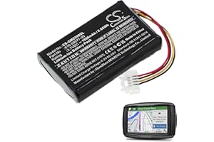 1800mAh / 6.66Wh Replacement Battery for Garmin 010-01603-10, Zumo 590, Zumo 590LM, Zumo 595, Zumo 595LM, 010-12110-003, 361-