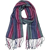 GreaterGood Hand-Loomed Alpaca Scarf Fair Trade 100% Hypoallergenic Soft Wrinkle Resistant Handmade Artisan Bolivian Gift