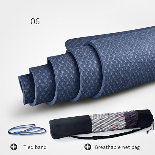 YOGA MAT - Esterilla de Yoga (Antideslizante, 8 mm: Amazon ...