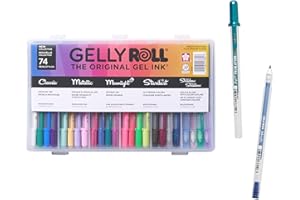Sakura Gelly Roll Gel Pens - Gift Set - Ink Pen Set for Journaling, Art, Calligraphy, or Drawing - Assorted Point Sizes with 