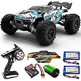 GAMRUXI 1:16 Scale Brushless RC Car - 50+ MPH High Speed All Terrain Off-Road Monster Truck for Adults & Teens 14+ | 2.4GHz, 2X LiPo Batteries, RTR | Hobby Grade Remote Control Vehicle