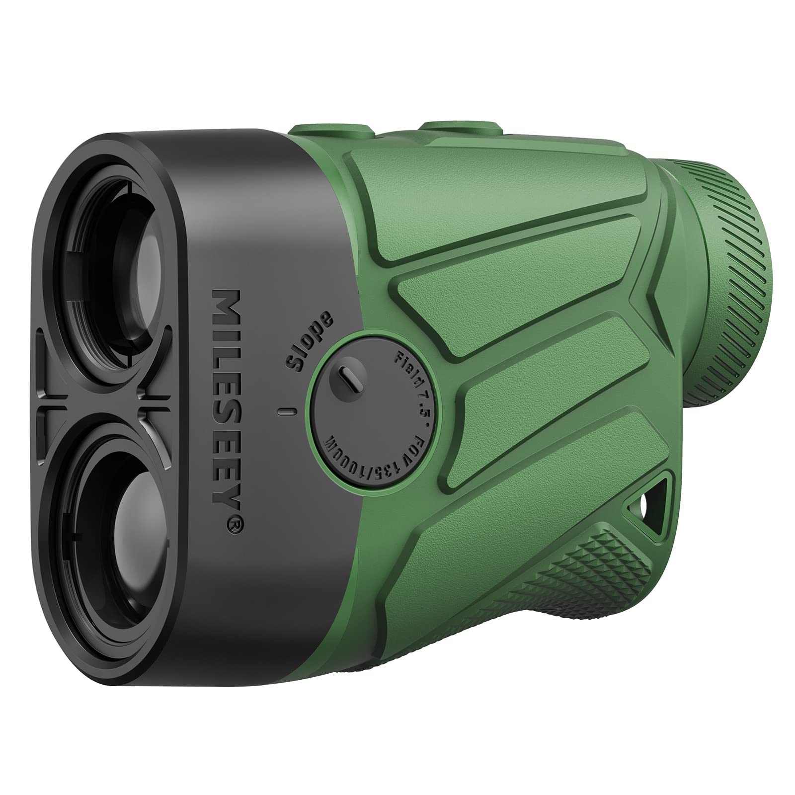 Photo 1 of MiLESEEY PFSH 1100 Yards Hunting/Golf Rangefinder with Slope Switch, 7.5° Large View Angle Hunt Range Finder Supports Rain and Fog Mode, Height Measuring >90% High Transmittance, ±0.5Y Accuracy