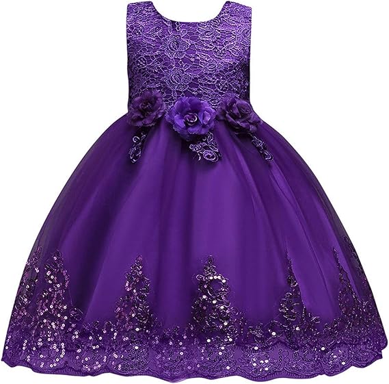 Amazon キッズワンピース 結婚式 ベビ ドレス 可愛い キッズ 発表会 ドレス フォマール 子供服 女の子 チュールドレス プリンセス チュチュドレス 子供 ノースリーブ ガールズドレス 花柄 刺繍 ベビ 服 お宮参り 卒業式 コスチューム フォーマル 通販